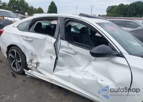 2022 Honda Accord Sport 2.0T z USA, uszkodzony, nr VIN 1HGCV2F38NA019300